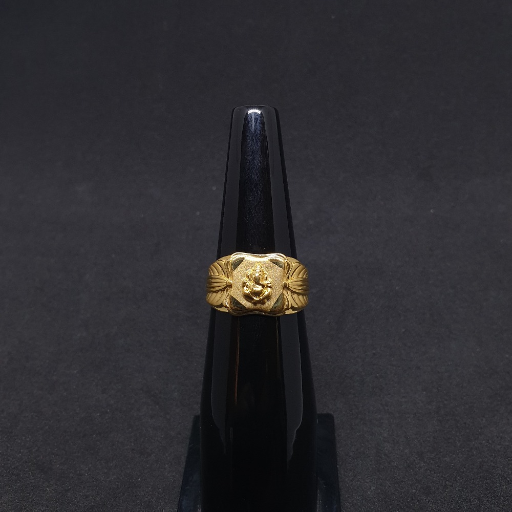 Ganpati Gents Ring Plain GRG-0289