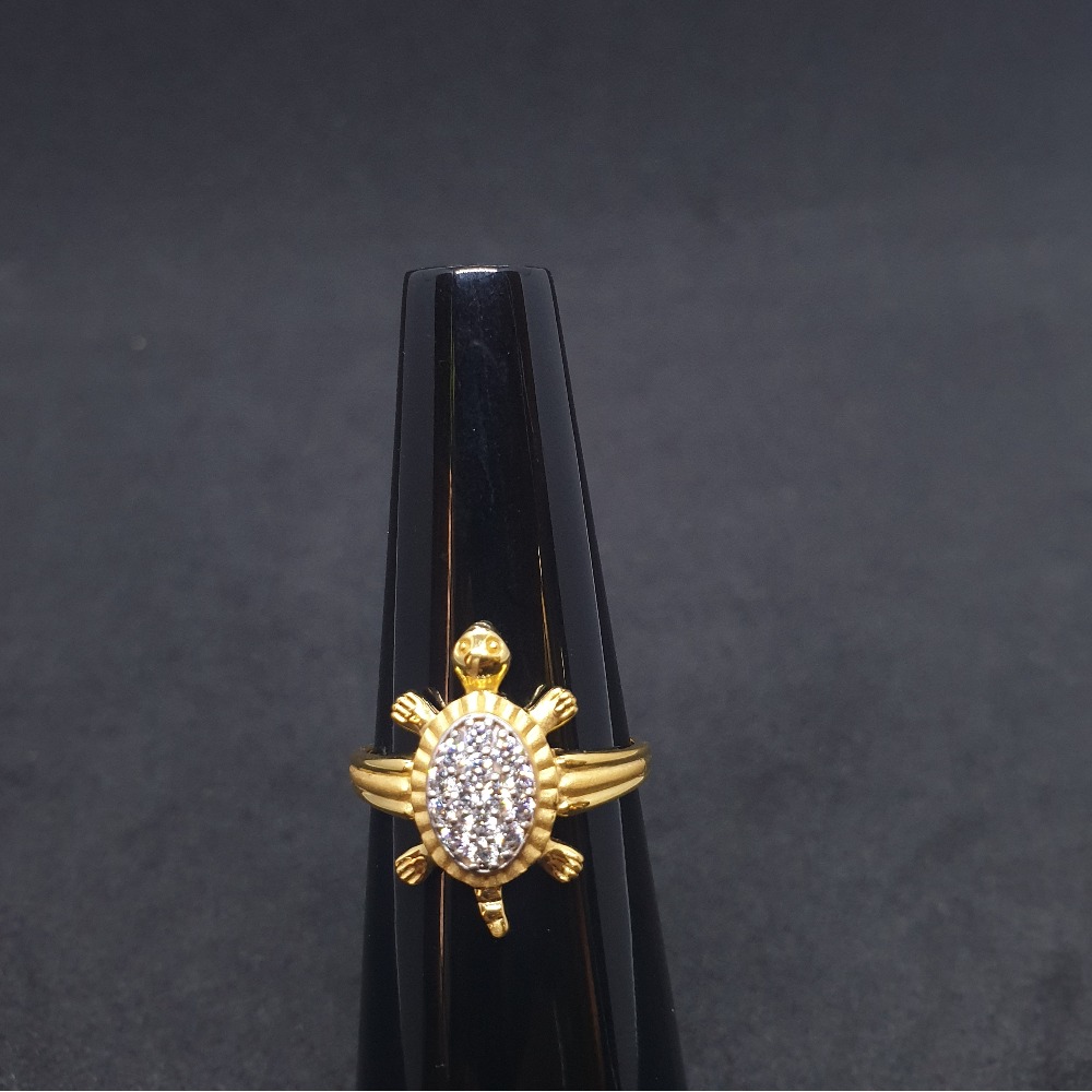 Tortoise Ladies Ring Diamond LRG-0353