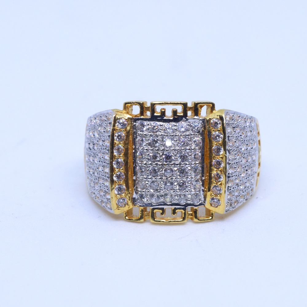 22KT / 916 Gold CZ Special Occasion RIng For Men GRG0018