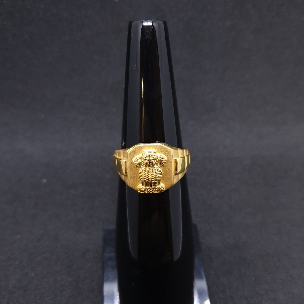 Ashok Stambh Gents Ring Plain GRG-0211