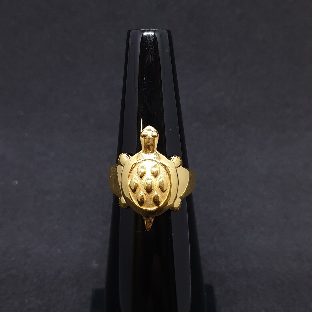 Tortoise Gents Ring Plain GRG-0203