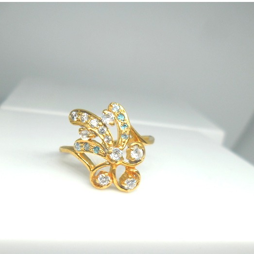 22KT / 916 Gold Fancy ring for ladies LRG0297