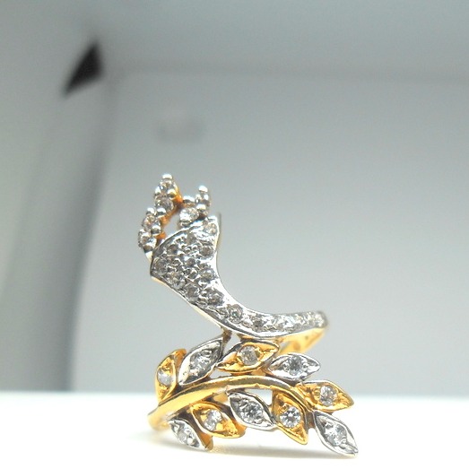22KT / 916 Gold Fancy ring for ladies LRG0199