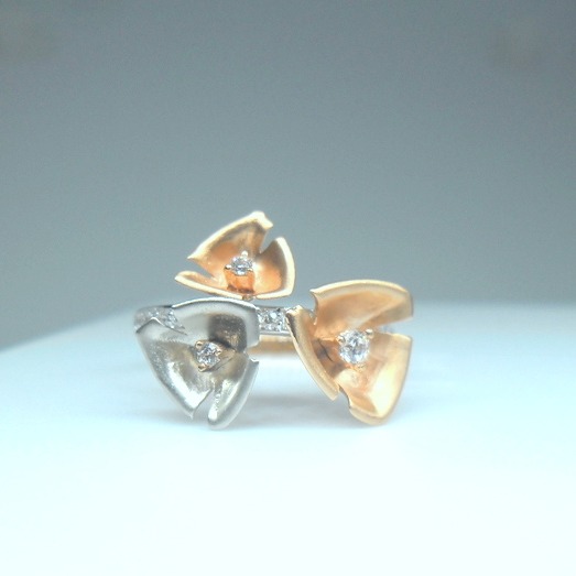 18kt rose gold fancy dailyware ring lrg0608