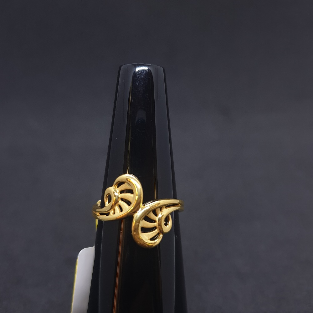 Ladies ring plain lrg-0447