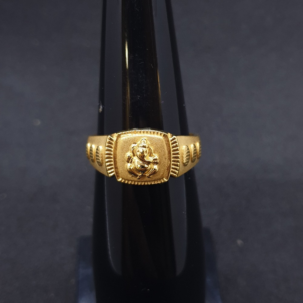 Ganpati Gents Ring Plain GRG-0199