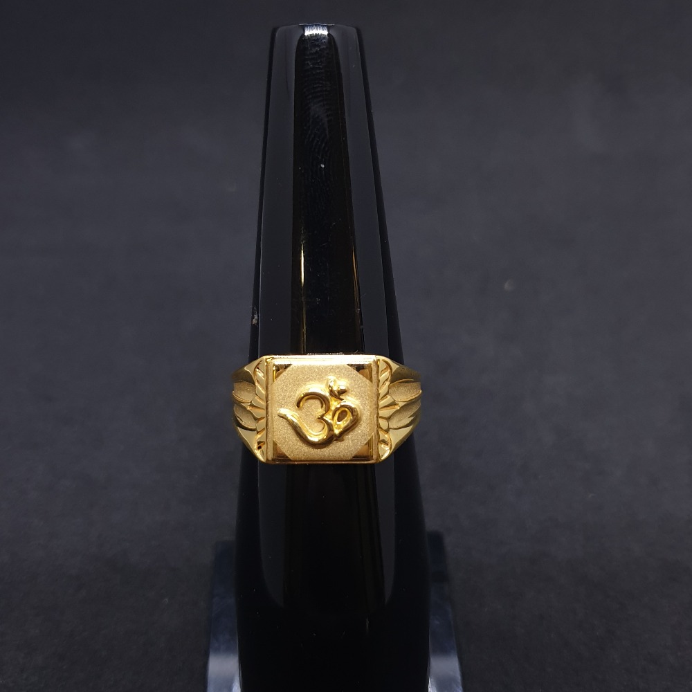 Om Gents Ring Plain GRG-0180