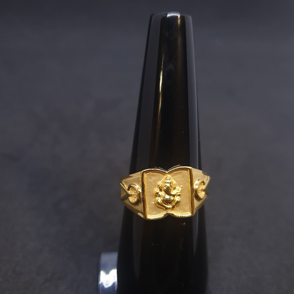 Ganpati Gents Ring Plain GRG-0134