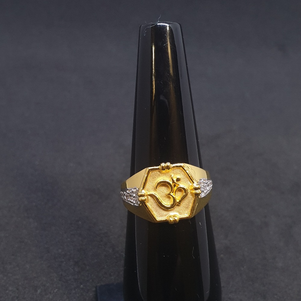 Om Gents ring diamond gRG-0163