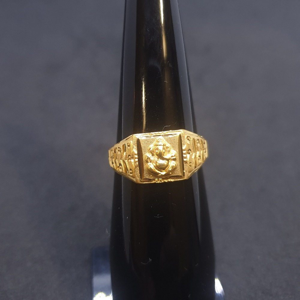 Ganpati Gents Ring Plain GRG-0114