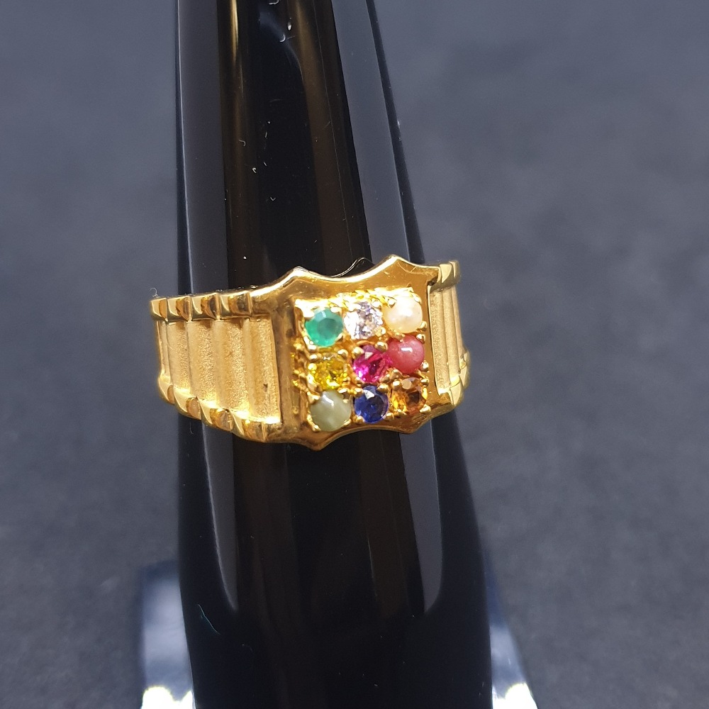 Navagraha Gents Ring Diamond GRG-0013