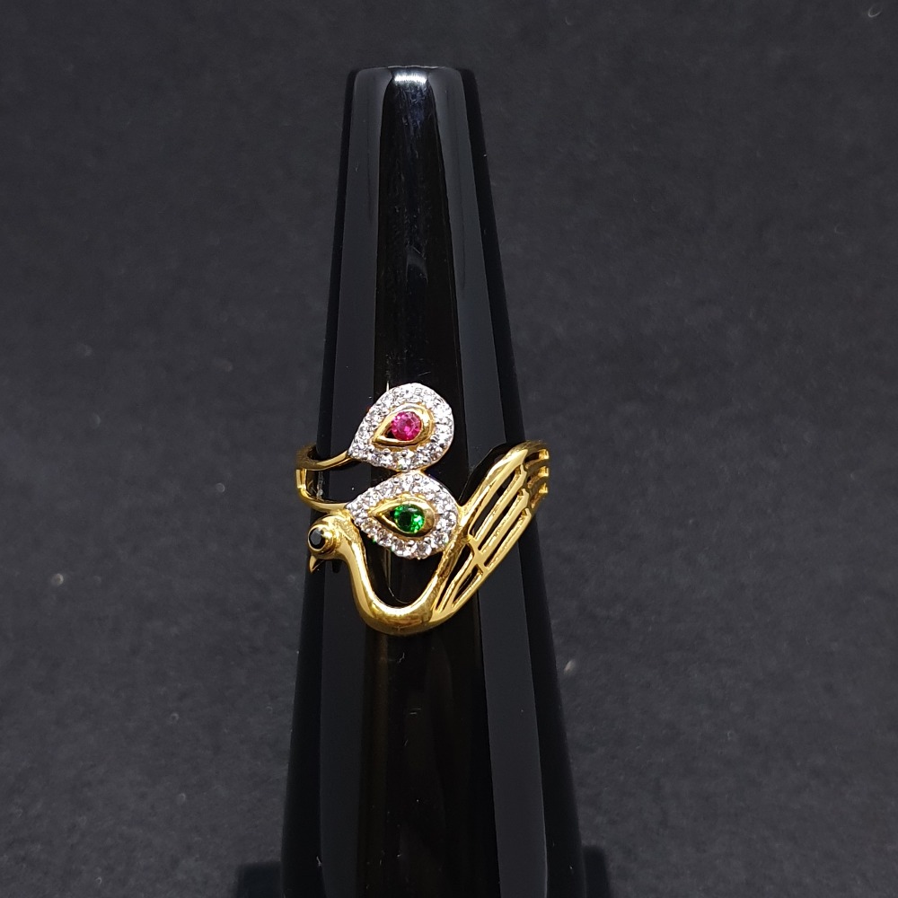 Peacock Ladies Ring Diamond LRG-0312
