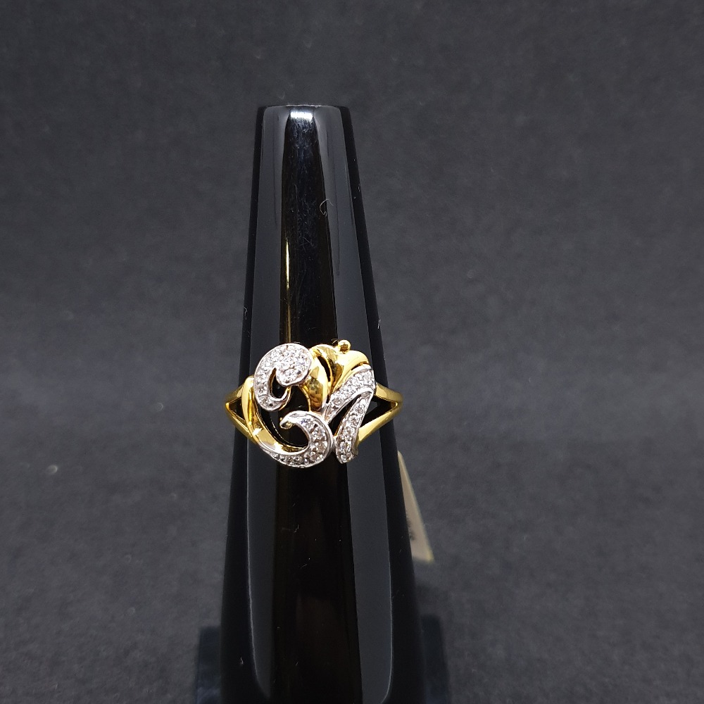 Om Ladies Ring Diamond LRG-0309