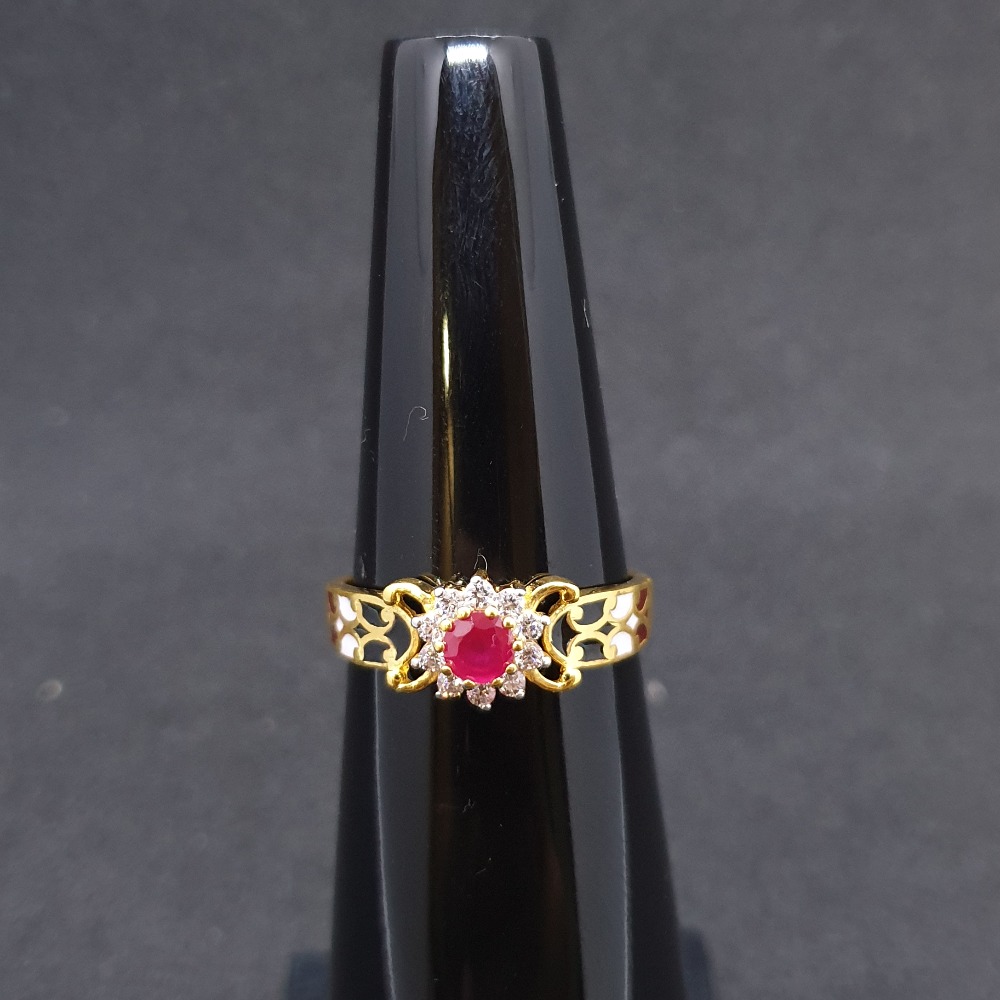 Meena ladies ring diamond lRG-0273