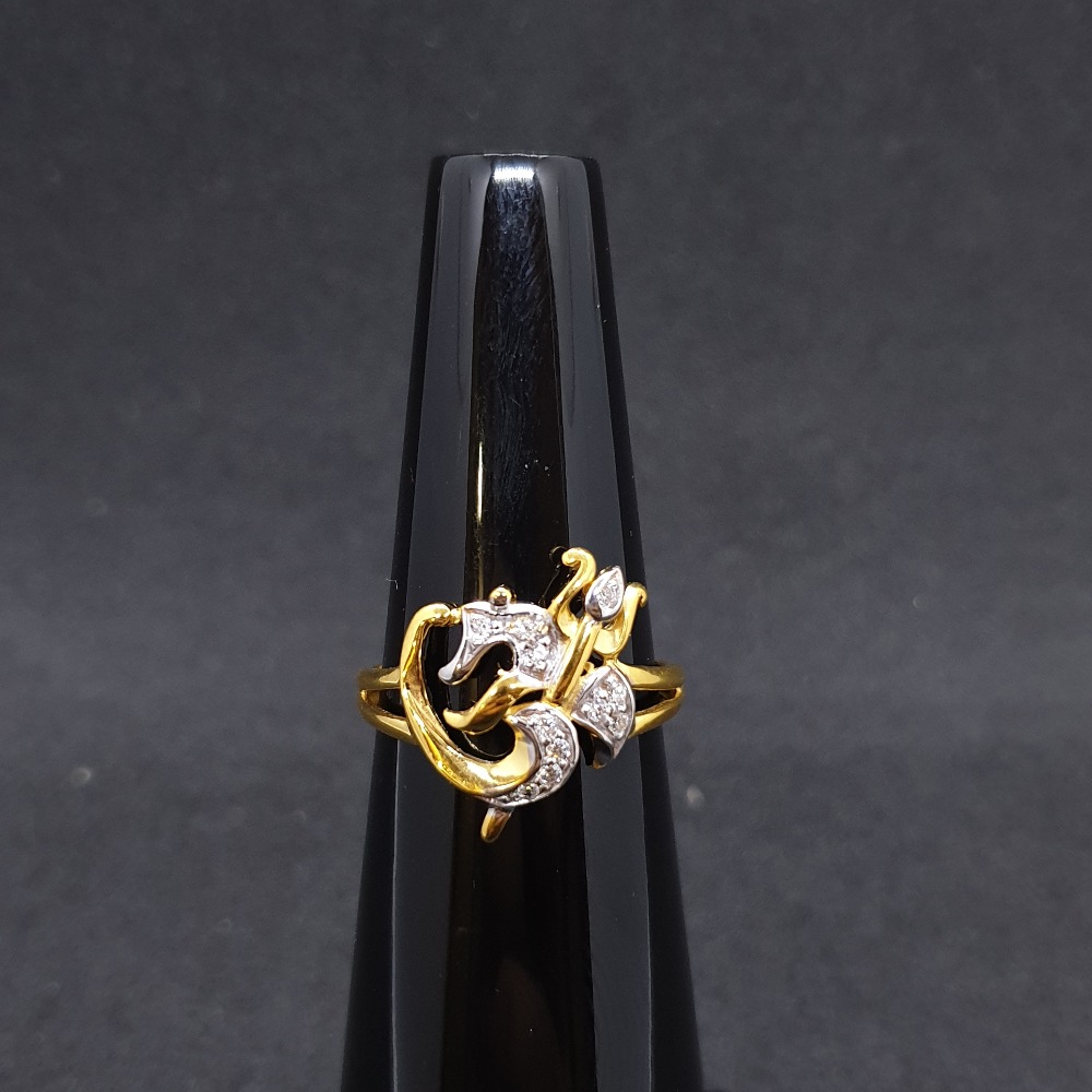 Om ladies ring Diamond LRG-0266