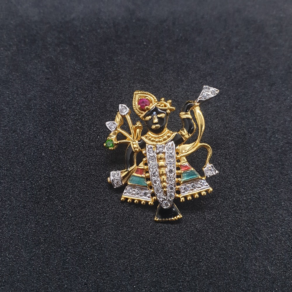 Shrinath Ji Pendant PNG-0075