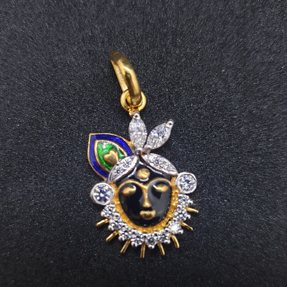 Shrinath Ji Pendant PNG-0080