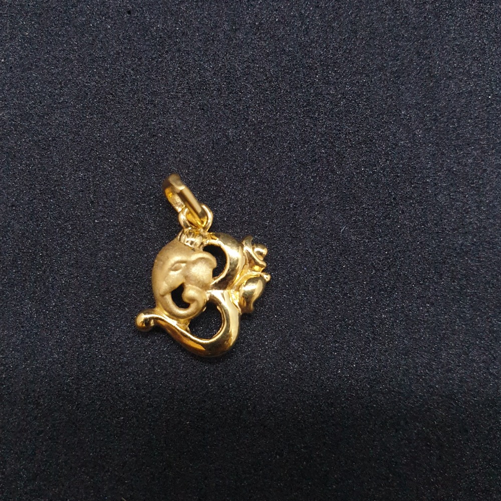 Om Ganpati Pendant PNG-0085