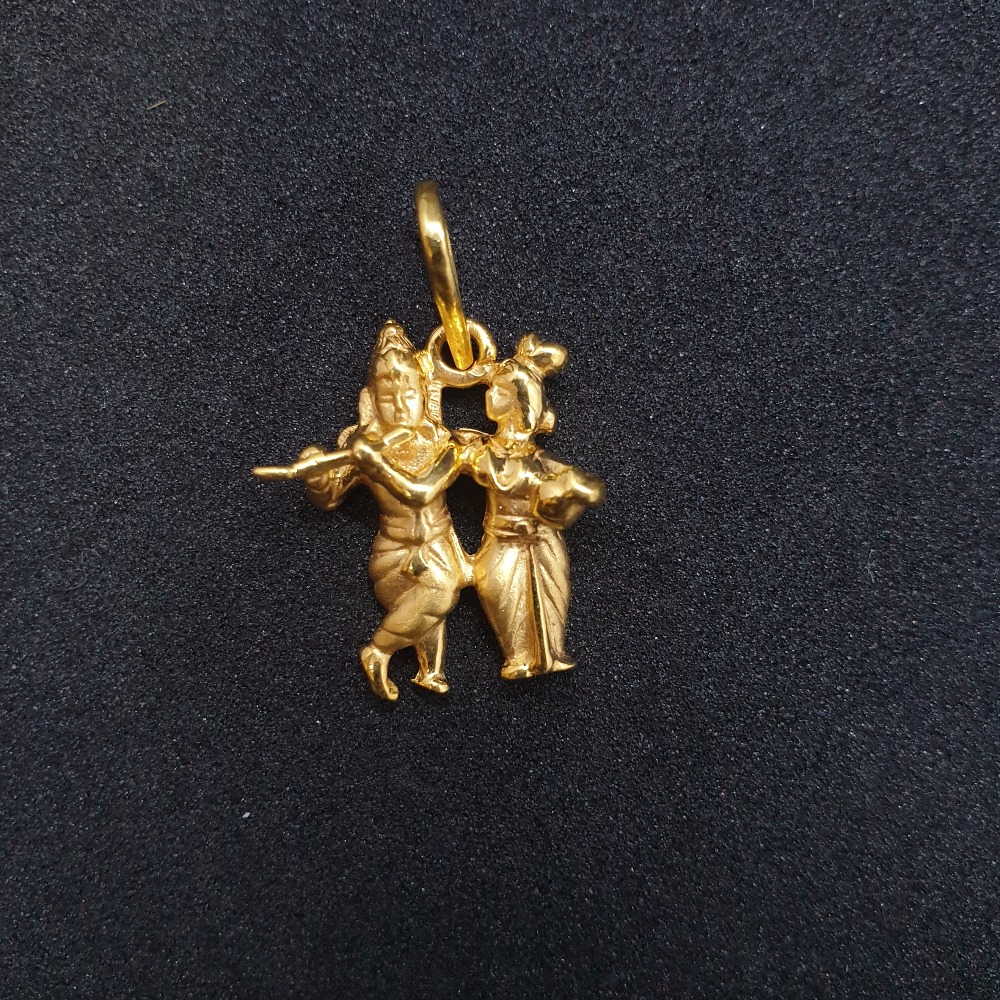 radhe krishna pendant PNG-0116