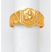 22KT Gold Gents Ring GRP-858