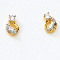 916 Gold Earring ER-480