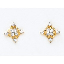 916 Gold Fancy Earring ER-478