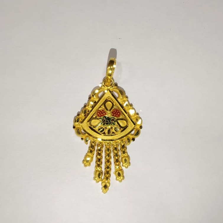 22KT Yellow Gold Fancy Pendant