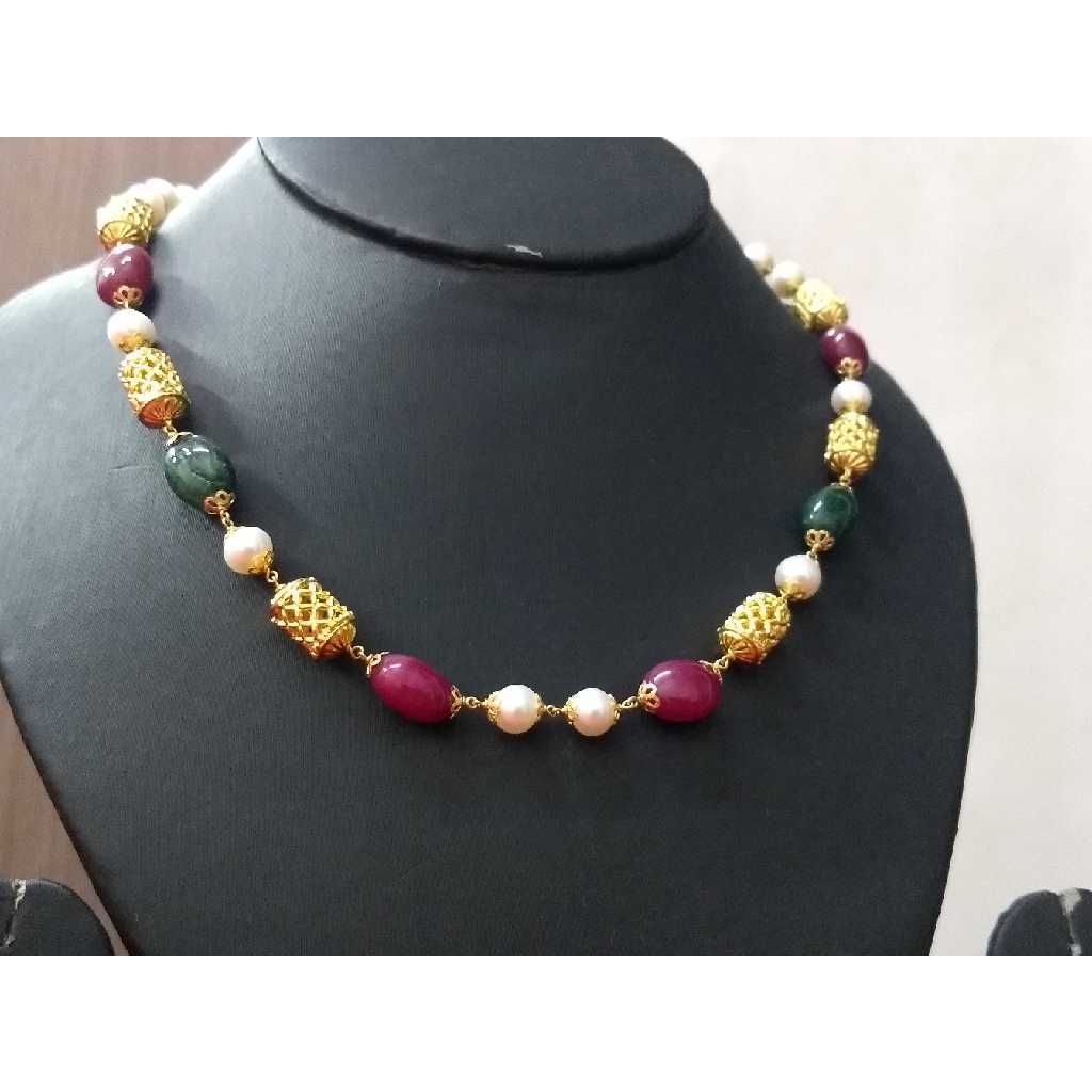 Pearl Mot Mani Mala