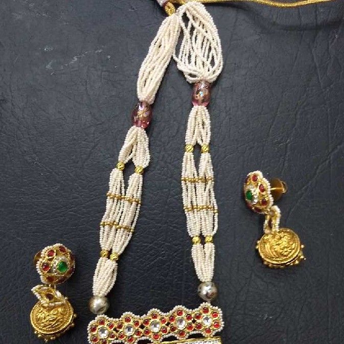 916 Gold Pearl Mala