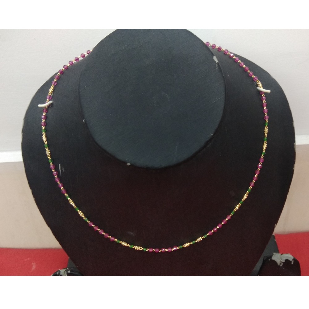 22KT Stylish Colourful Ladies Mala
