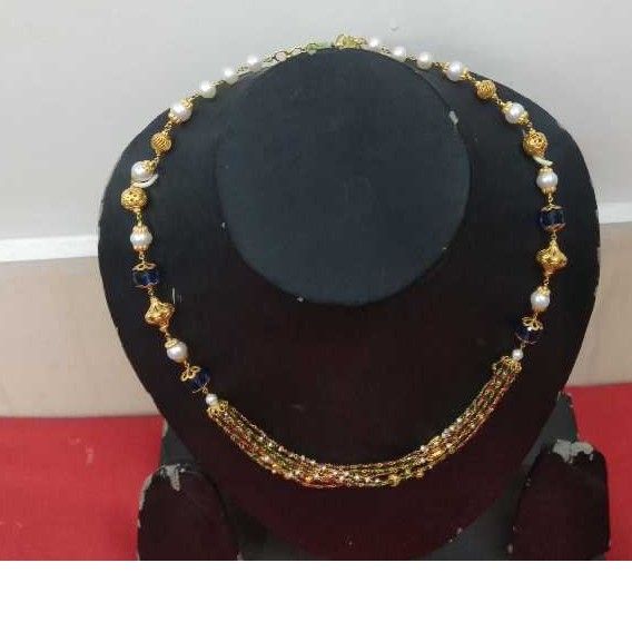 22KT Gold Modern Mug Mala