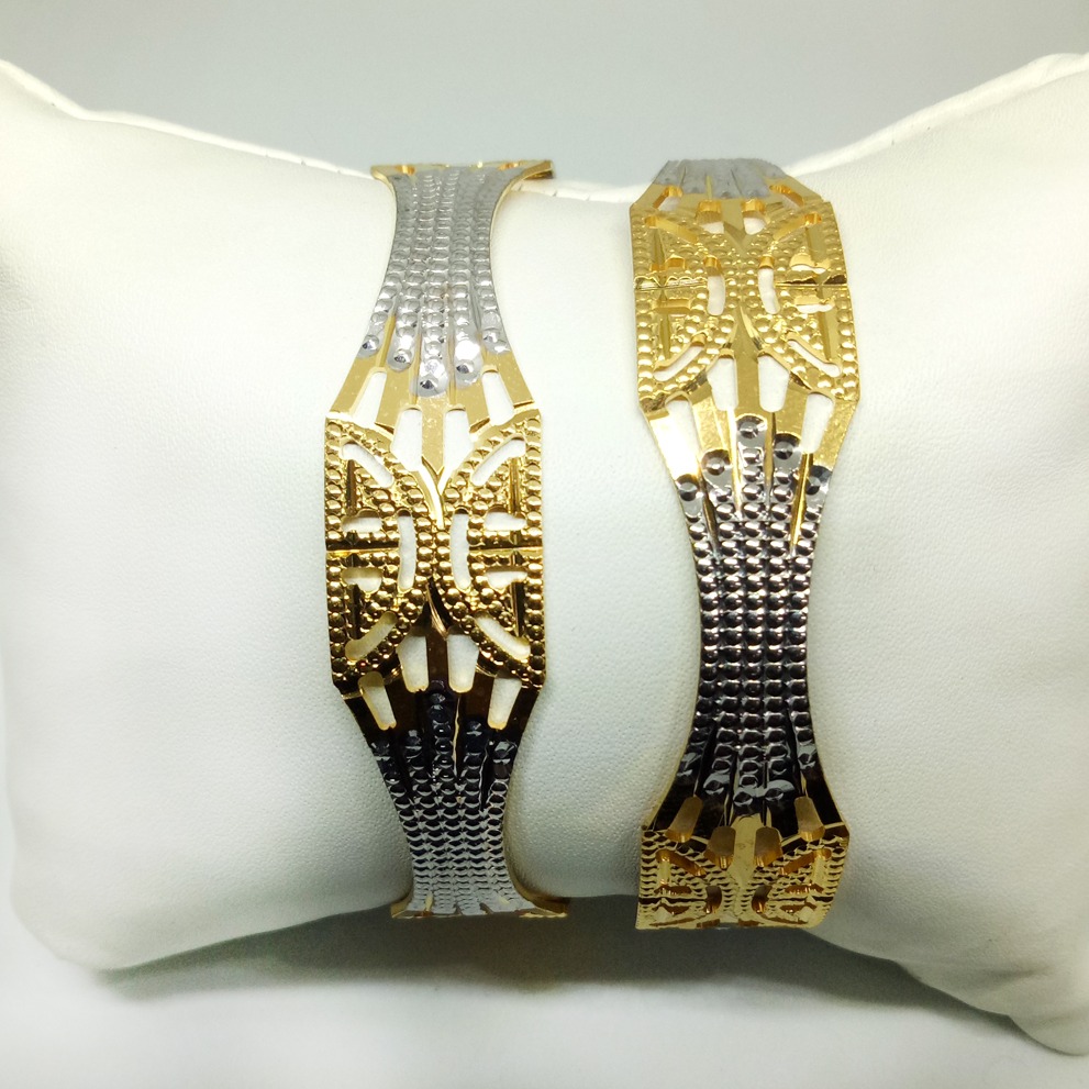 22k Gold Fancy CNC Bangles KB-B024