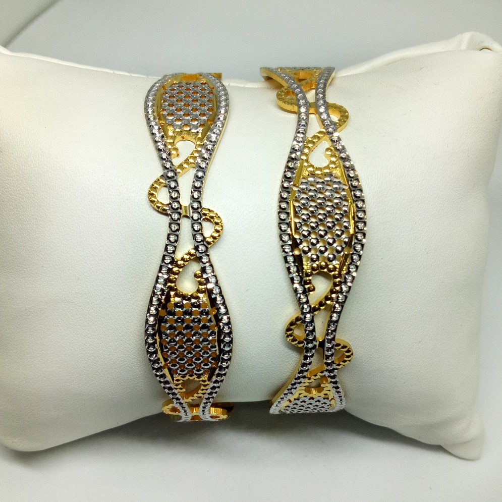 916 Gold Multi Colour Bangles KB-B020