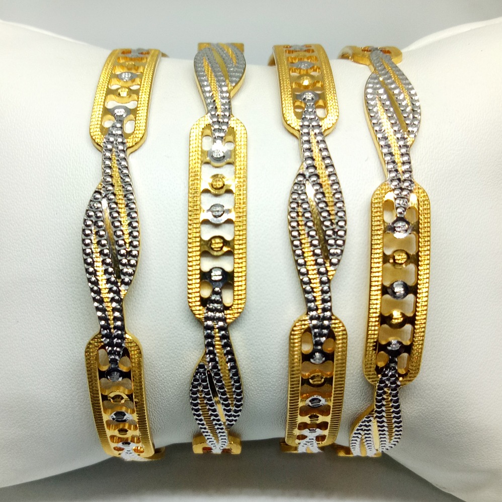 22k gold modern bangle kb-b015