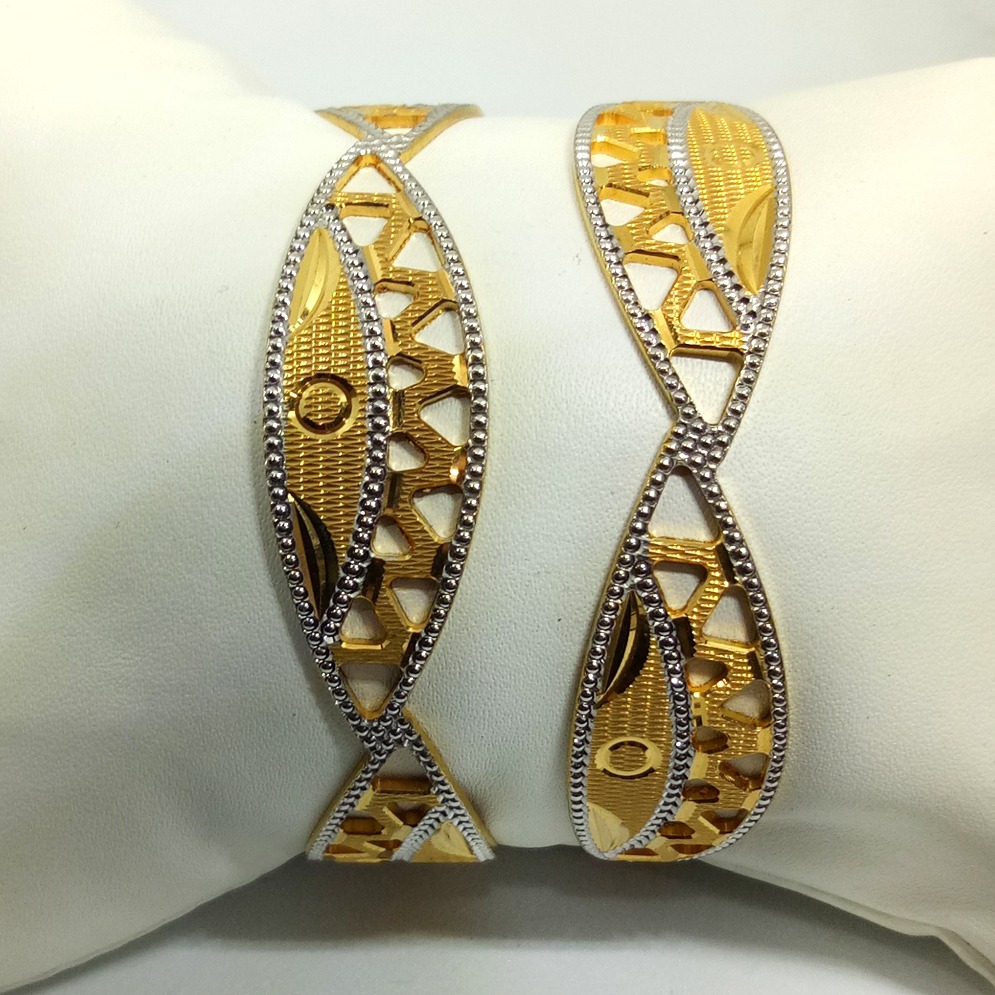 22KT Gold CNC Cutting Bangles KB-B004