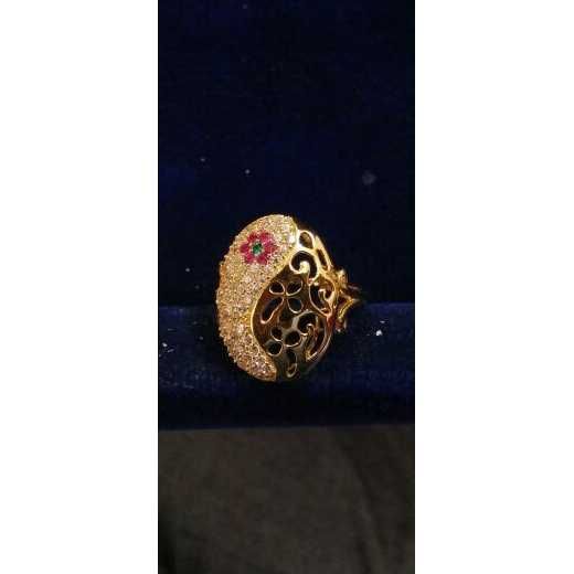 22KT Yellow Gold Fancy Ladies Ring