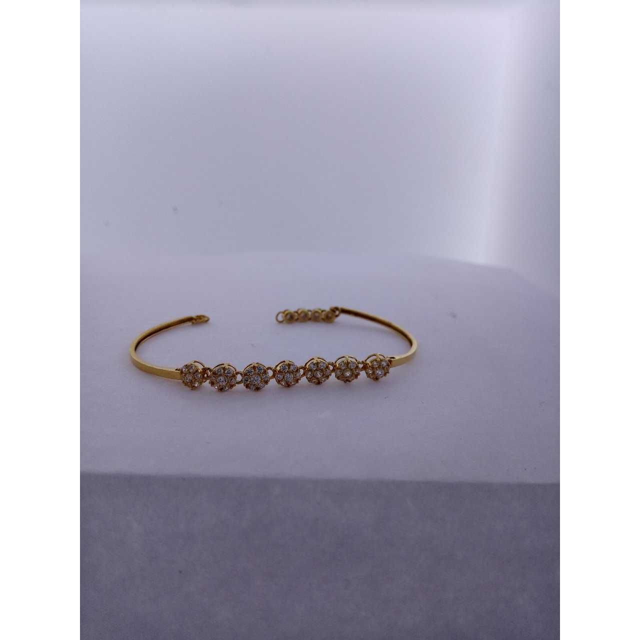 22KT Yellow Gold Ladies Indian Attractive Bracelet