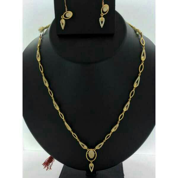 18k Gold Necklace Set Yellow