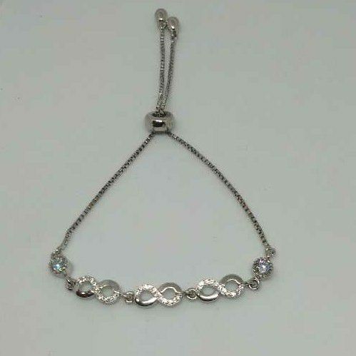 92.5 Sterling Silver Daily Wear Ladies Bracelet