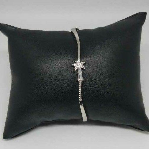 92.5 Sterling Silver Trendy Bracelet(kada)