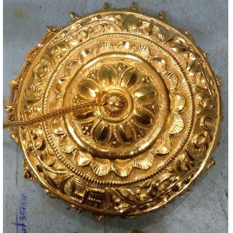 Gold Coated Chhattar For Pooja - Image 3