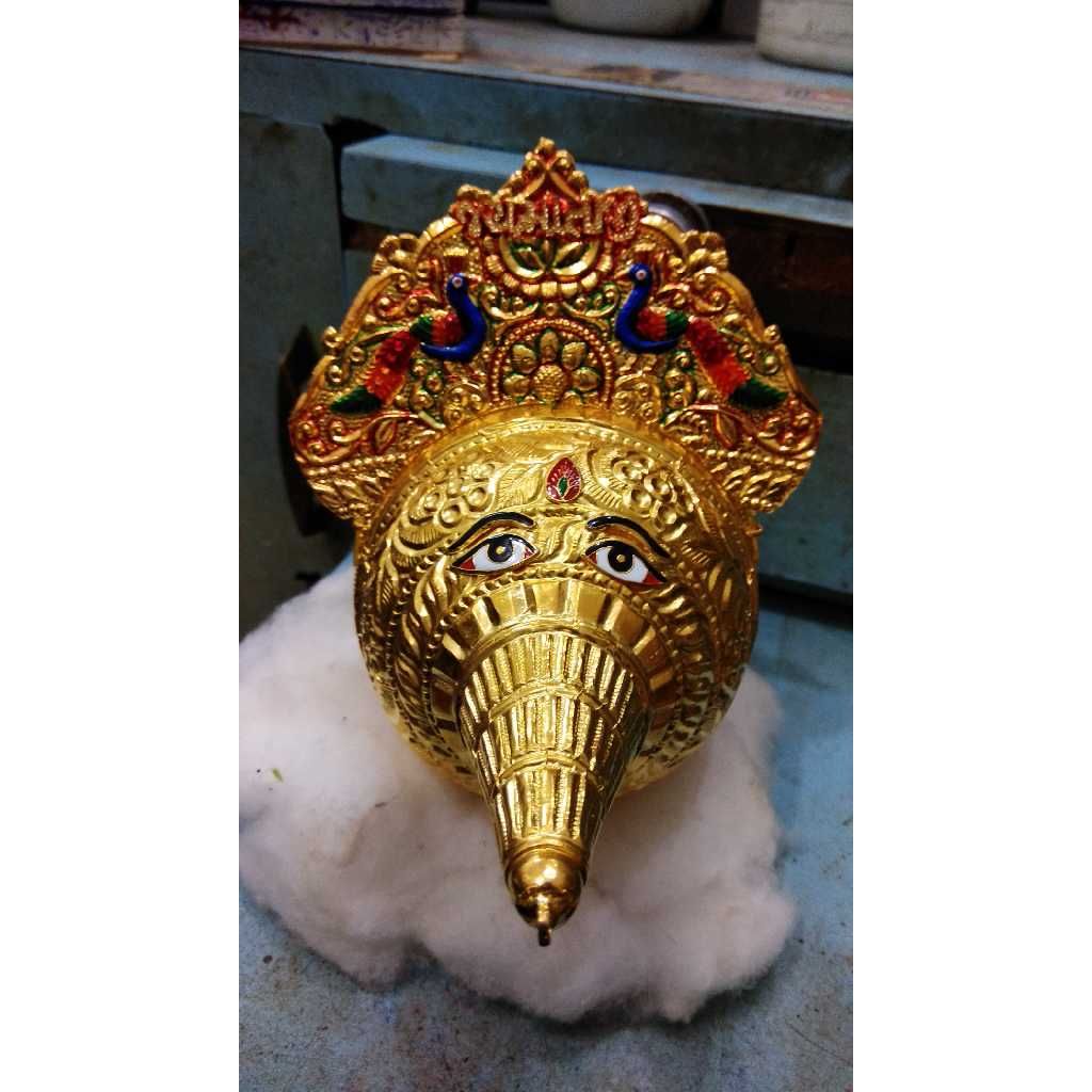 Gold Antique Peacock Design Shreefal