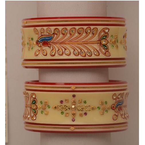 22KT Gold Hallmarked Indian Plastic Bangles