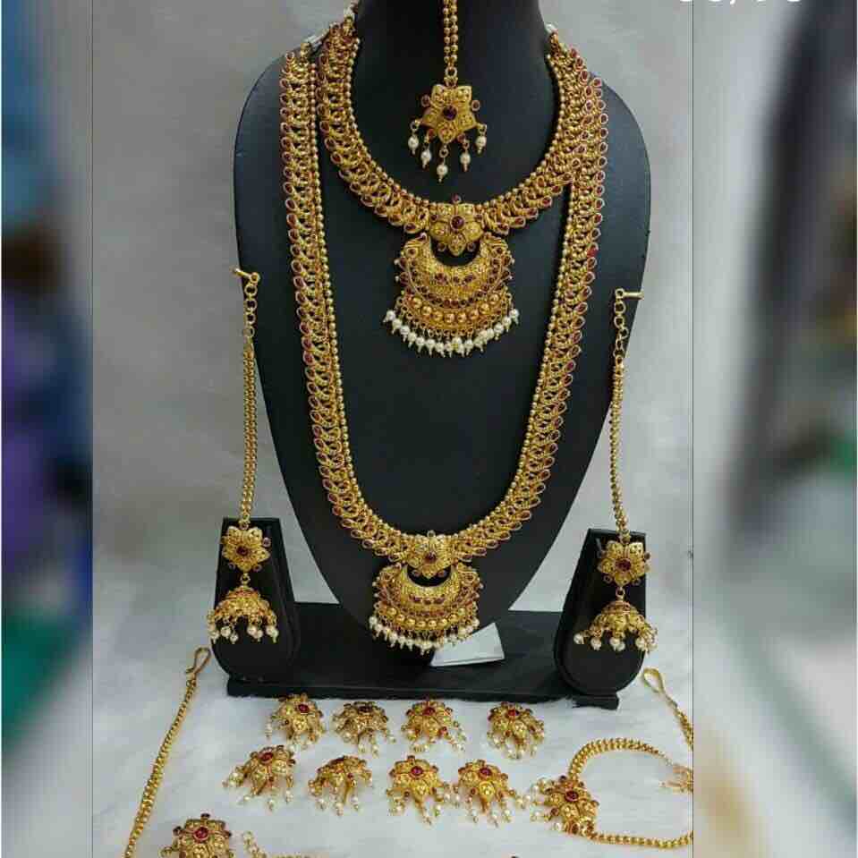 Special Antique Ladies Copper Bridal Set