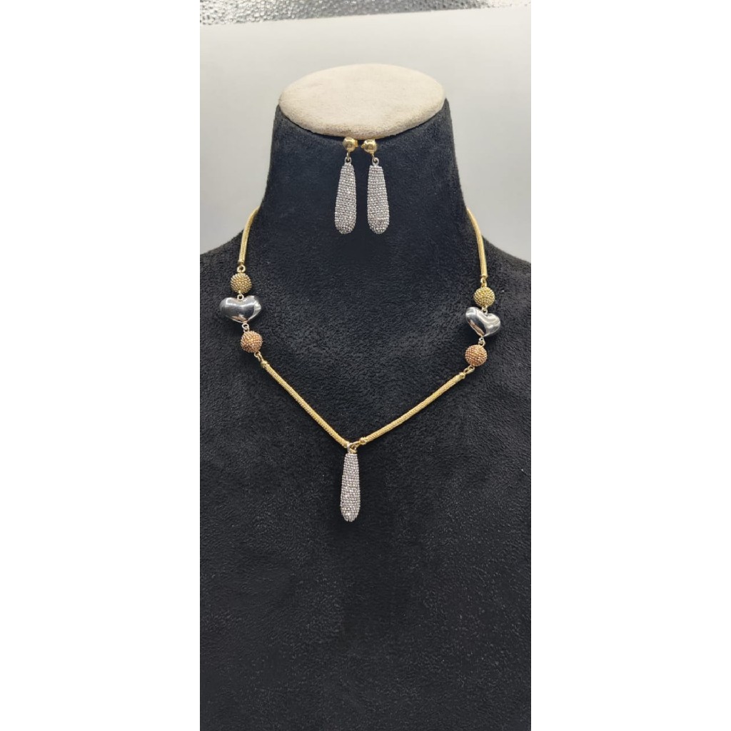 18kt premium necklace set
