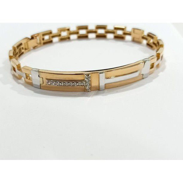 Italian 18kt Gents kada