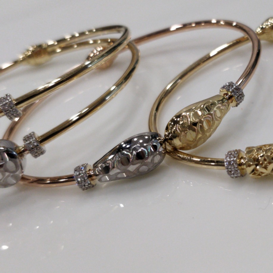 18kt Italian chains and jewelry - Image 4