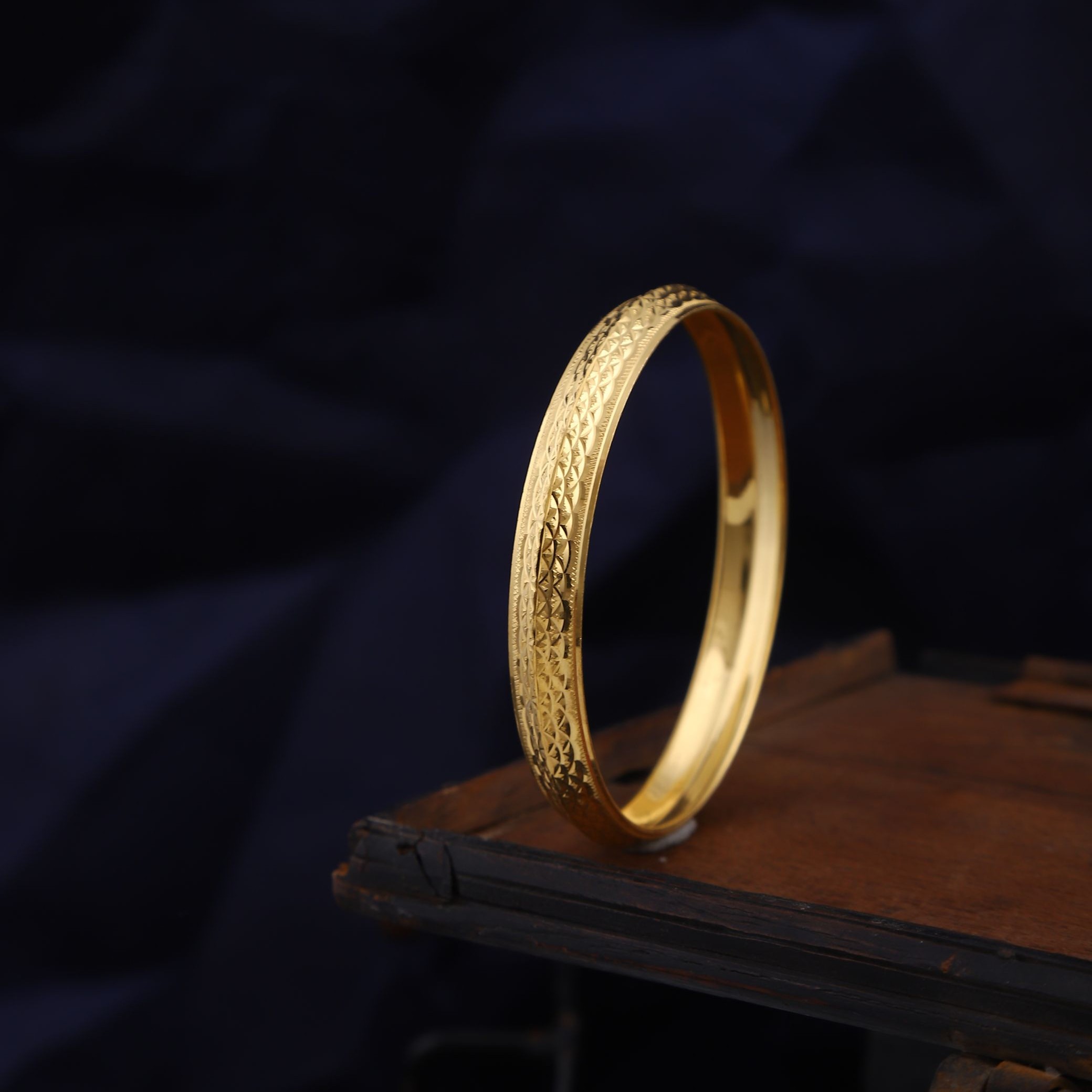 916 Gold Classic Kada