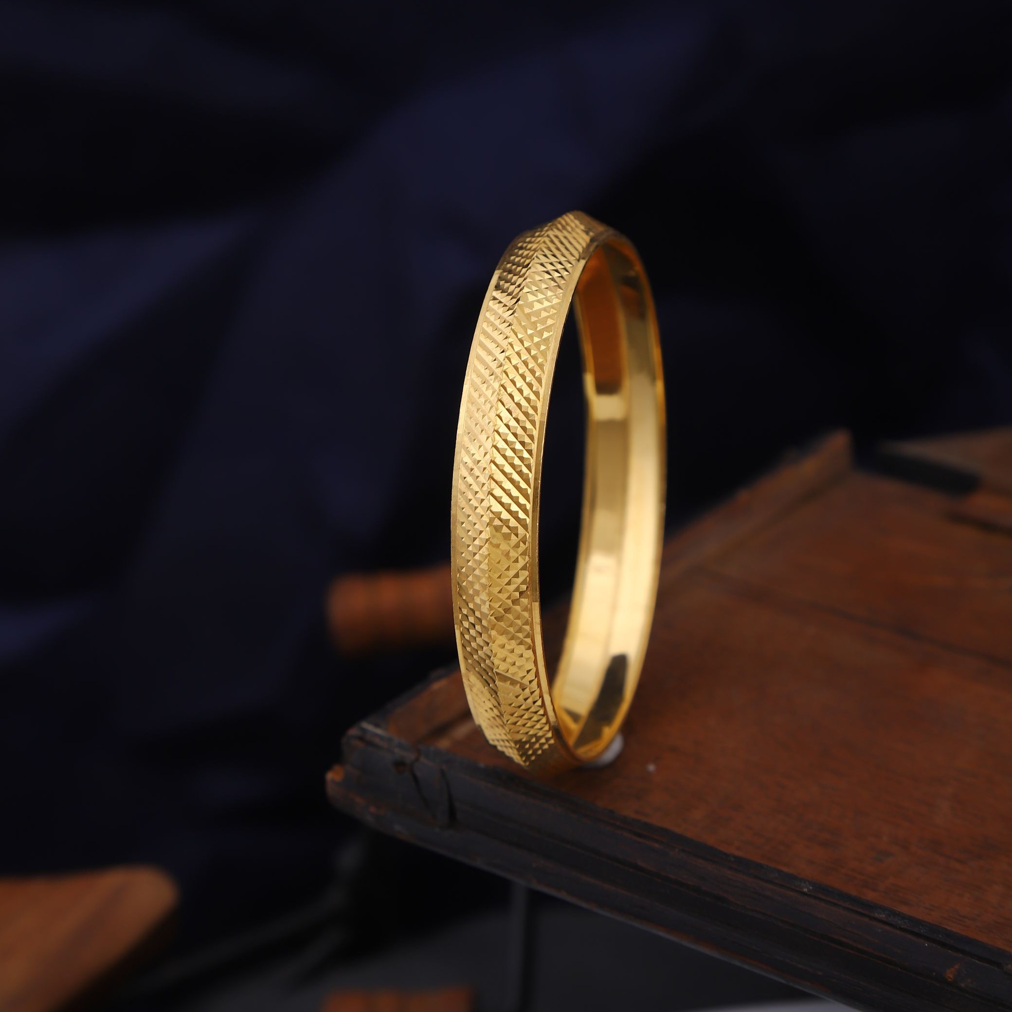 916 Gold Designer Kada