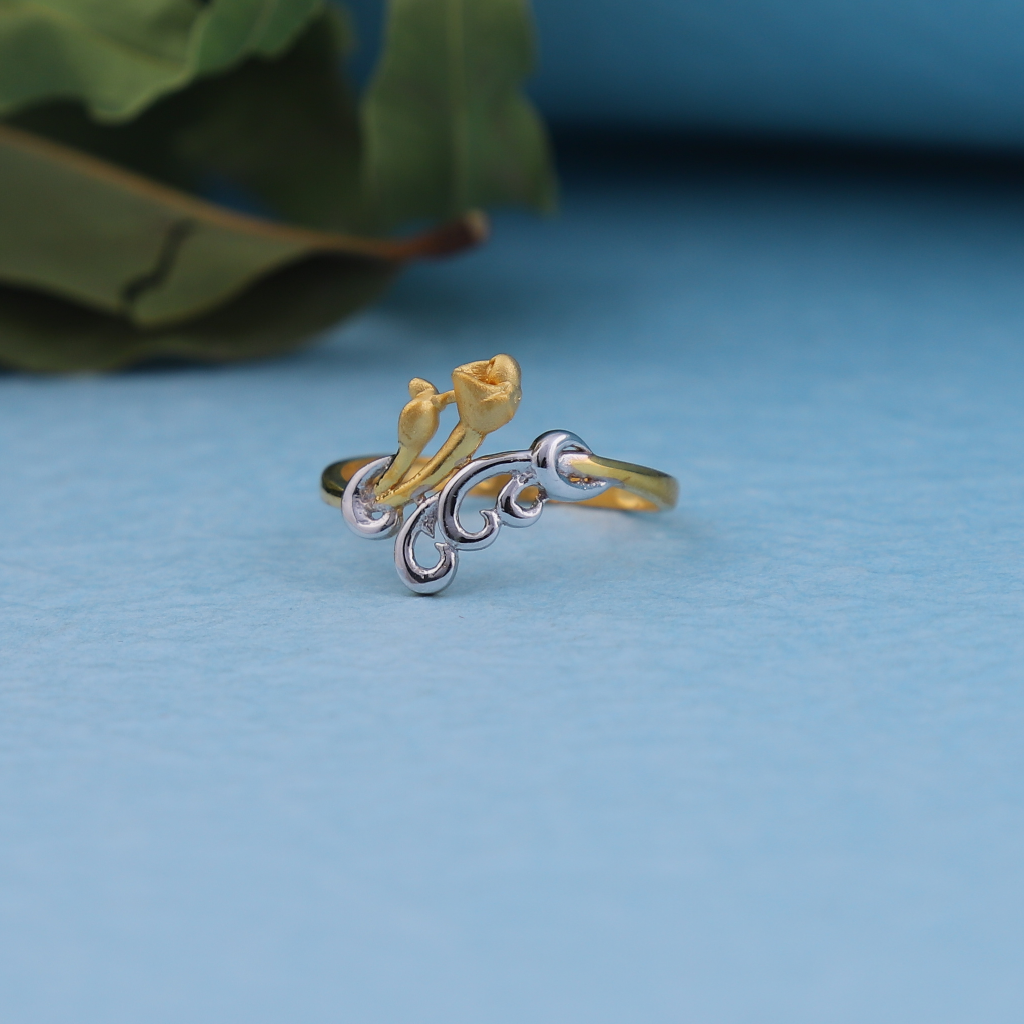 916 plain gold ladies ring 02